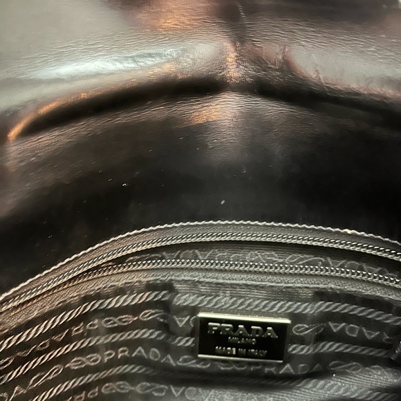 Prada Flap Leather Shoulder Bag - Picture 9 of 15